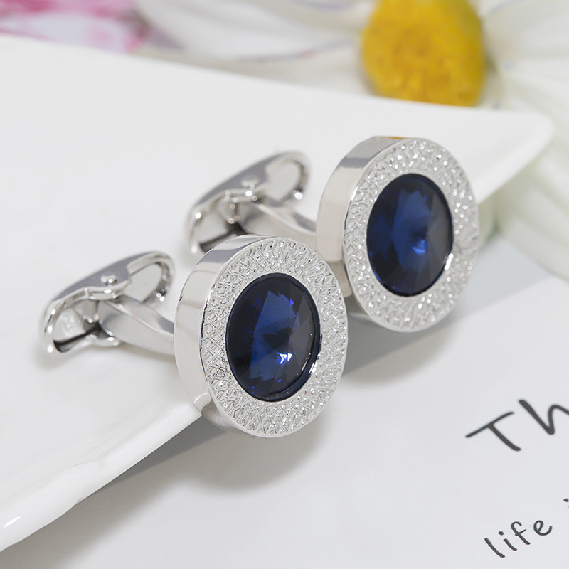 Dress Shirt French Cuff - Hot Sale Cufflinks For Men Blue