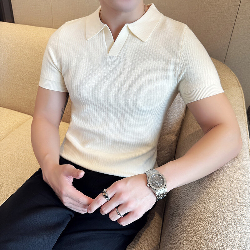 Men's Slim Fit Polo Collar Jac - огляд і ціна Men'S Polo Formal Wear