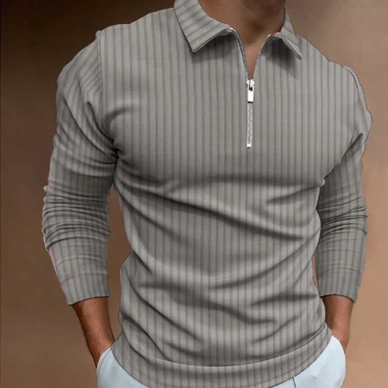 Men's Spring and Autumn Long-s - огляд і ціна Men'S Polo Formal Wear