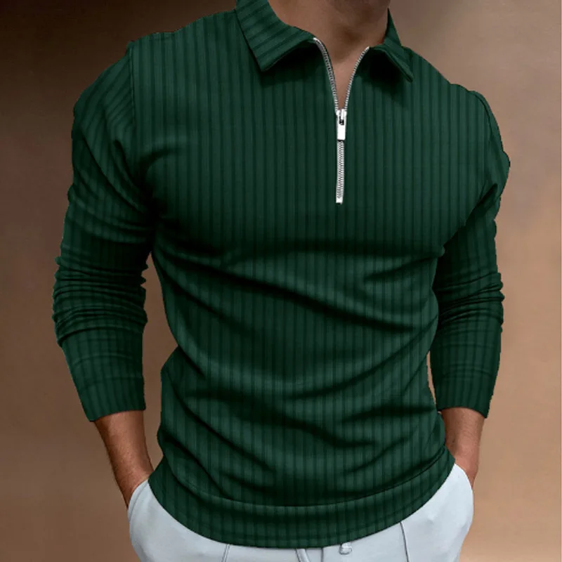 Men's Spring and Autumn Long-s - огляд і ціна Men'S Polo Formal Wear