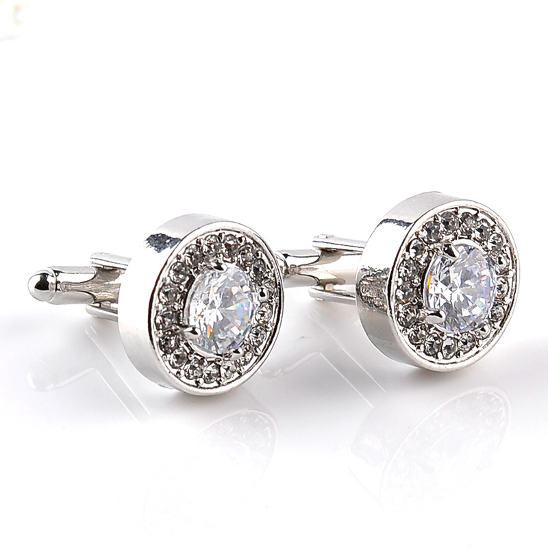 Luxury High-grade jewelry Men' - огляд і ціна Dress Shirt French Cuff