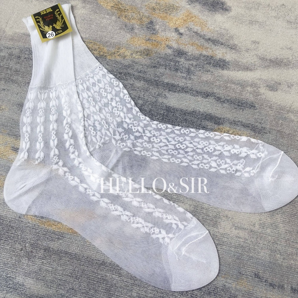 2025 Men Socks Retro Jacquard  - огляд і ціна Men Formal Wear 2025