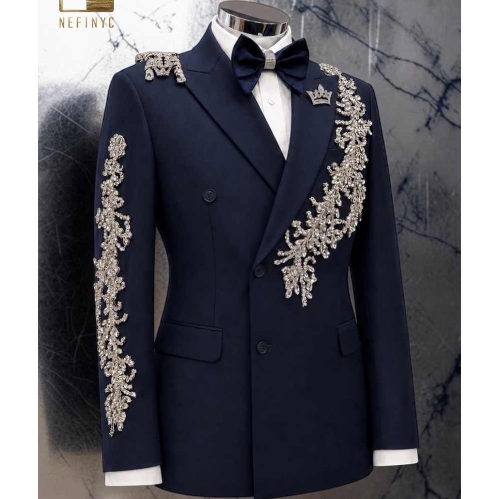Unique Design Beaded Stones Su - огляд і ціна Unique Men'S Formal Wear