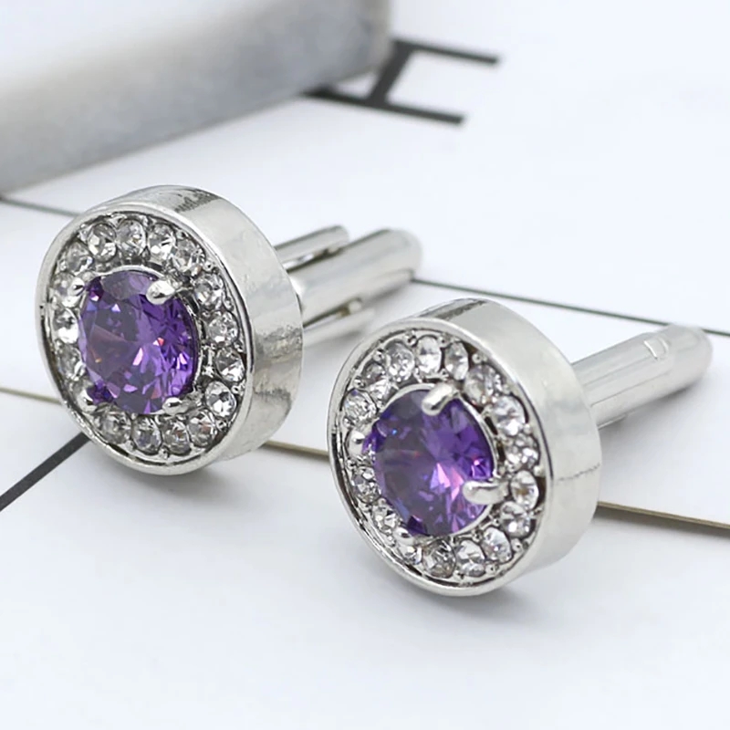 Delicate Tiny Round Cufflink F - огляд і ціна Dress Shirt French Cuff