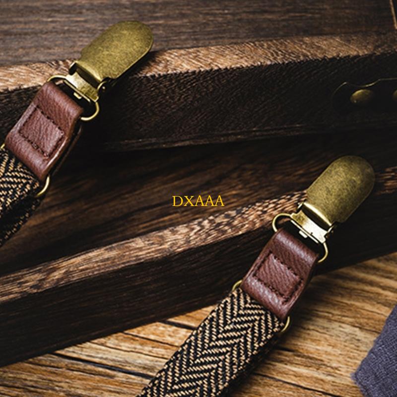 DXAA Men Elastic Suspenders 3  - огляд і ціна Suspender Clip Formal