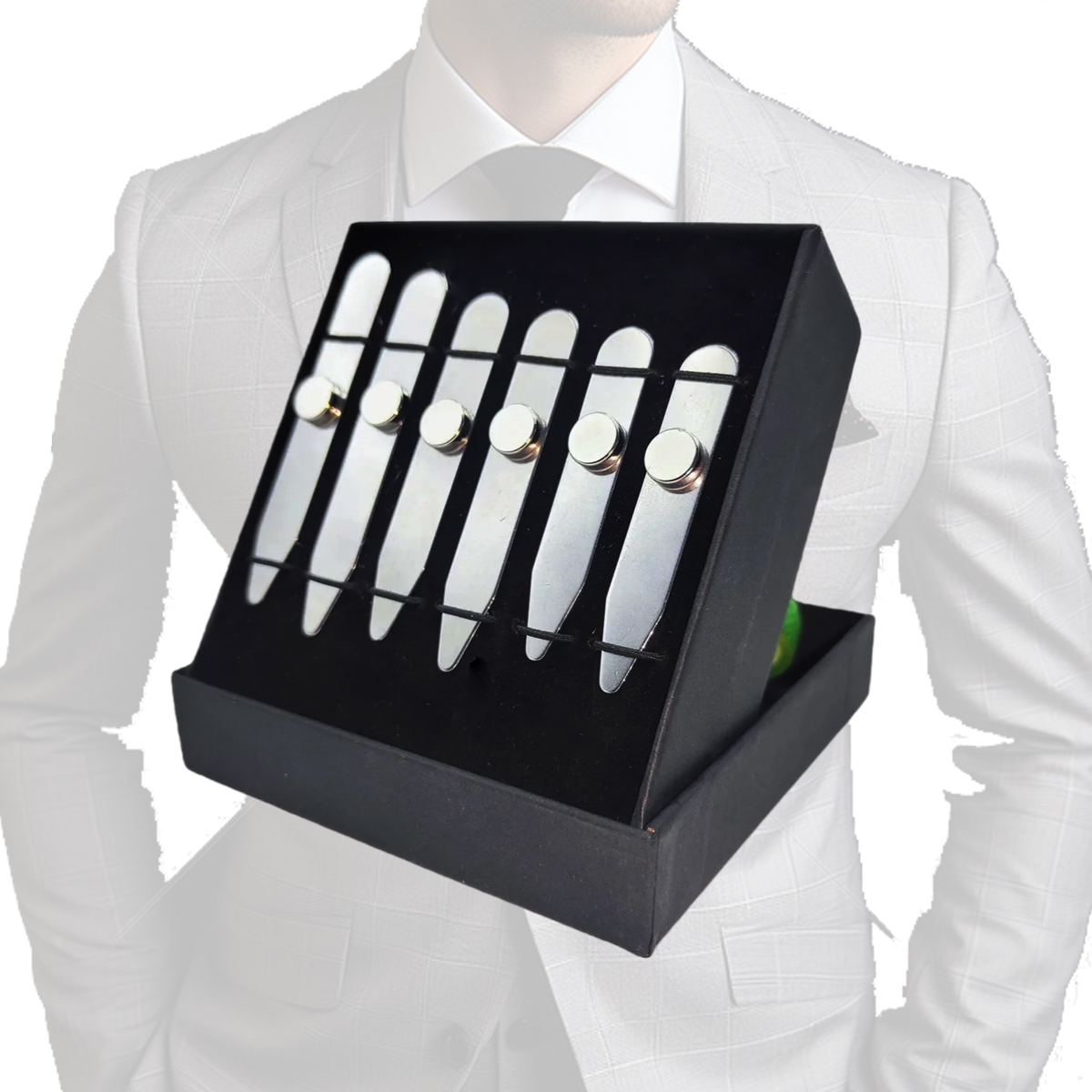 6Pcs Stainless Steel Collar St - огляд і ціна Collar Stay Metal
