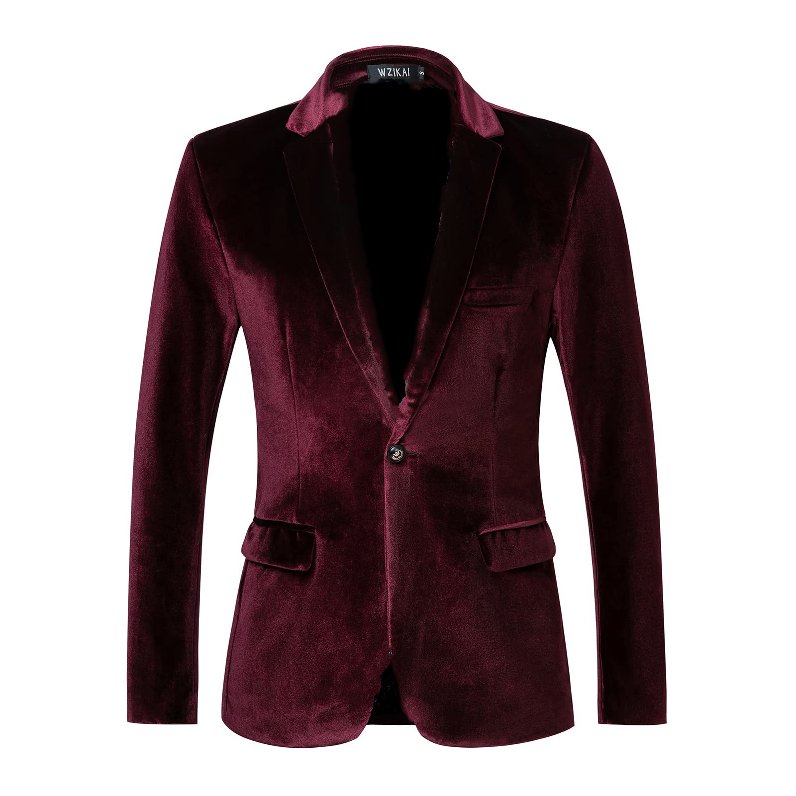 Men's Slim Fit Velvet Blazer J - огляд і ціна Men'S Style Formal Wear