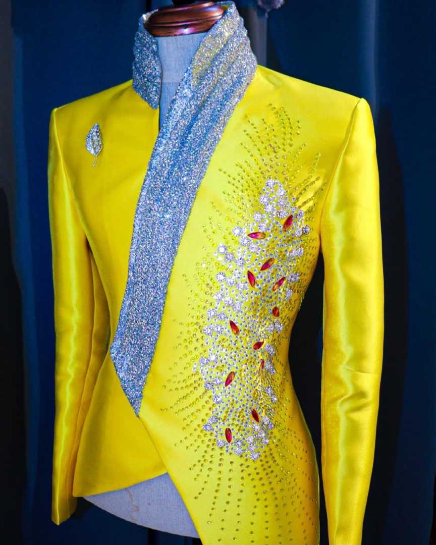 Fashion Yellow Wedding Tuxedos - огляд і ціна Unique Men'S Formal Wear