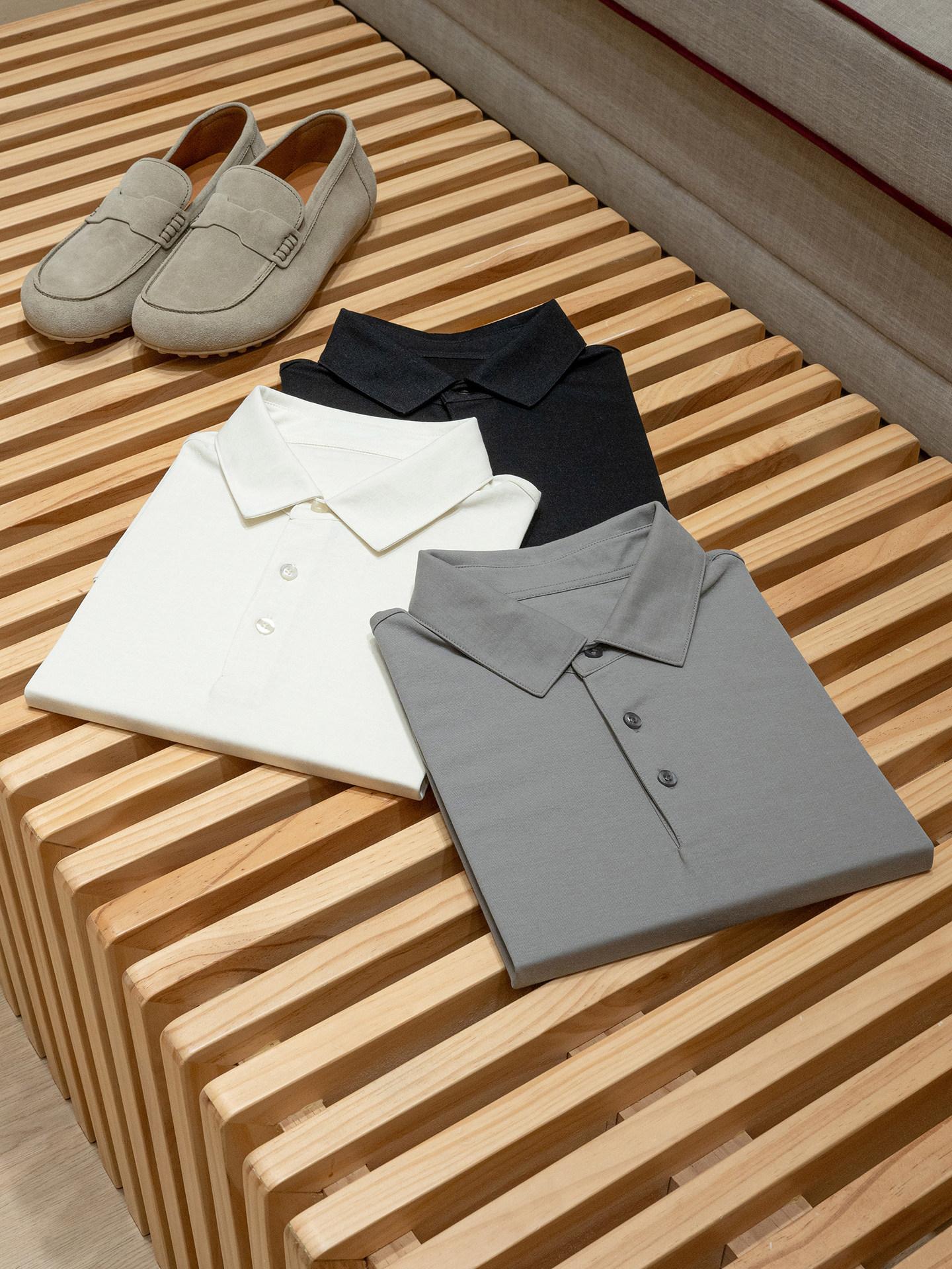 Linen cotton skin friendly bre - огляд і ціна Men'S Polo Formal Wear