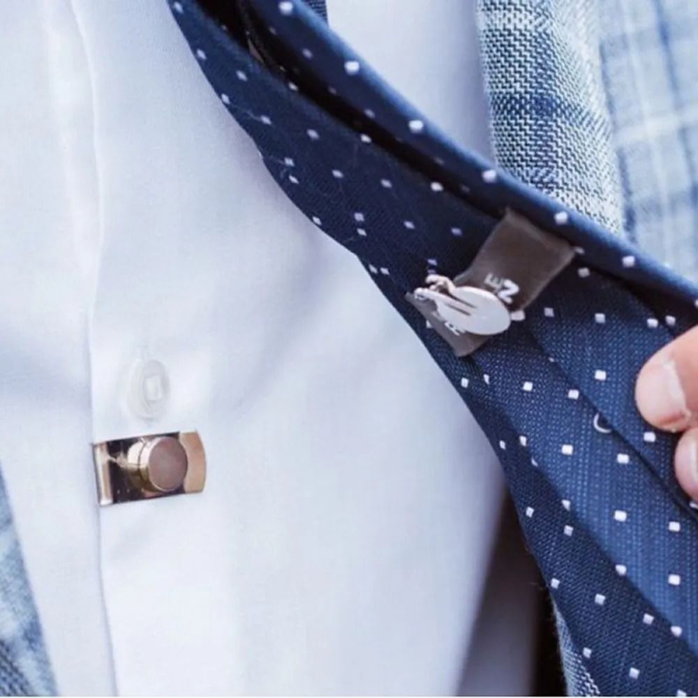 New Invisible Tie Stay Clips A - огляд і ціна Collar Stay Metal