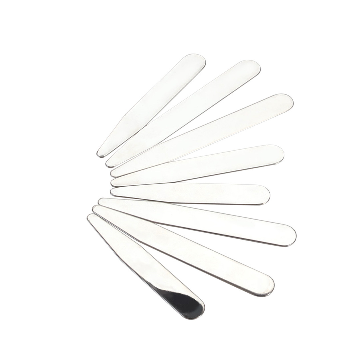 8Pcs Premium Collar Stays for  - огляд і ціна Collar Stay Metal
