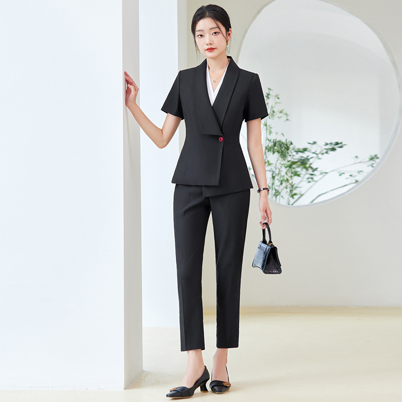 2025Summer New Short Sleeve Su - огляд і ціна Dress Pant Flat Front