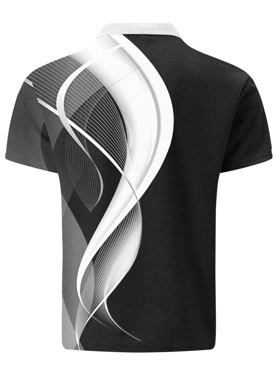 Men's Casual Short Sleeve Waff - огляд і ціна Men'S Polo Formal Wear