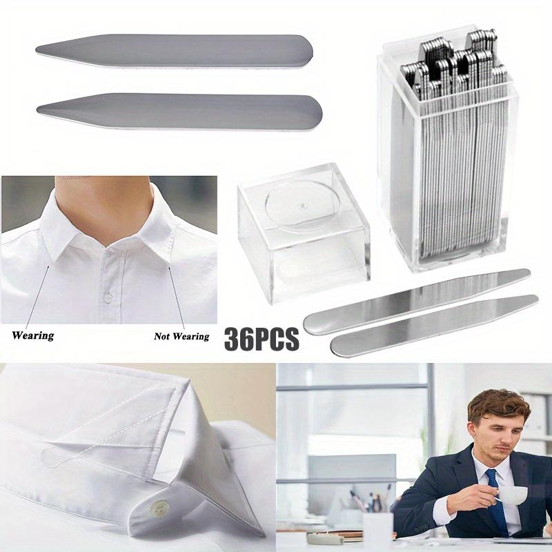 36pcs Stainless Steel Shirt Co - огляд і ціна Collar Stay Metal