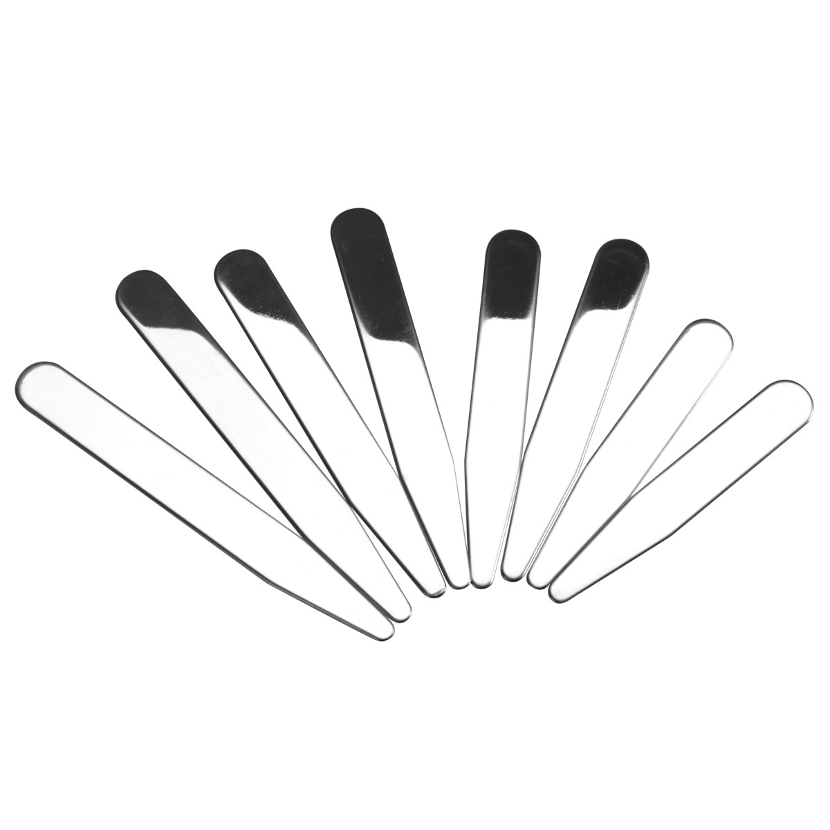 8Pcs Collar Stays Set Metal Sh - огляд і ціна Collar Stay Metal
