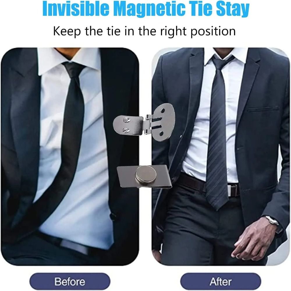 New Invisible Tie Stay Clips A - огляд і ціна Collar Stay Metal