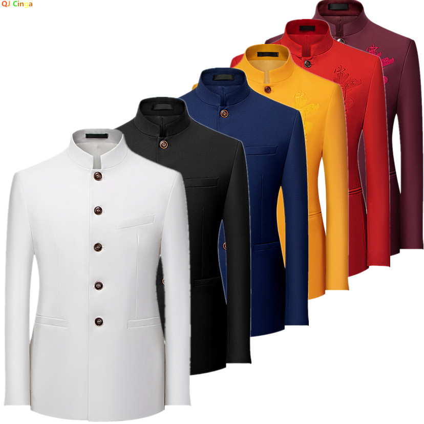 2026 Men's Chinese Style Long  - огляд і ціна Men'S Style Formal Wear