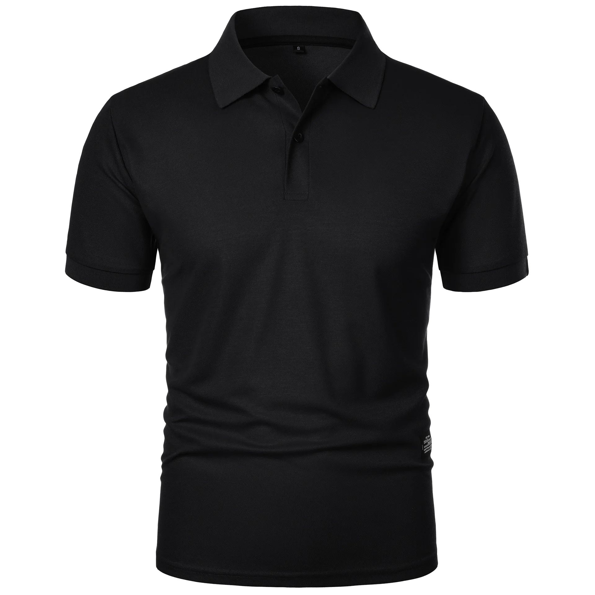 Men's Casual Polo Shirt Black  - огляд і ціна Men'S Polo Formal Wear