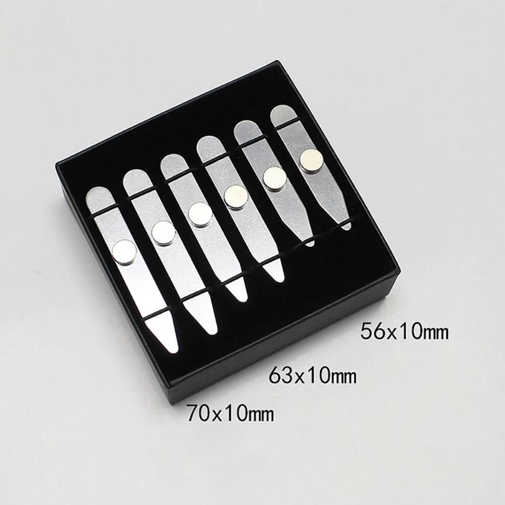 6Pcs Durable Stainless Steel C - огляд і ціна Collar Stay Metal
