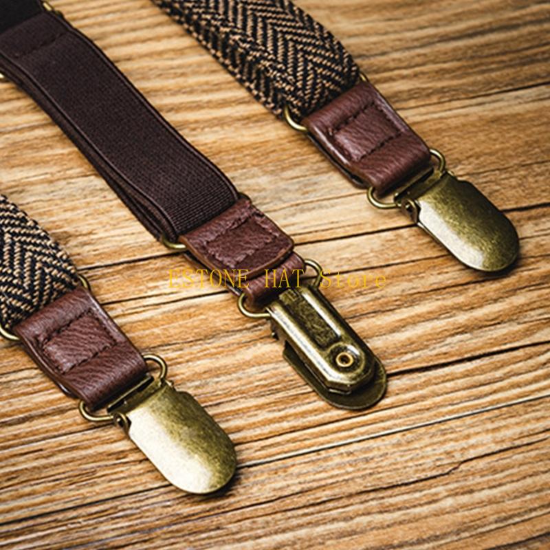 49MF 3 Clip Men Suspenders Ela - огляд і ціна Suspender Clip Formal