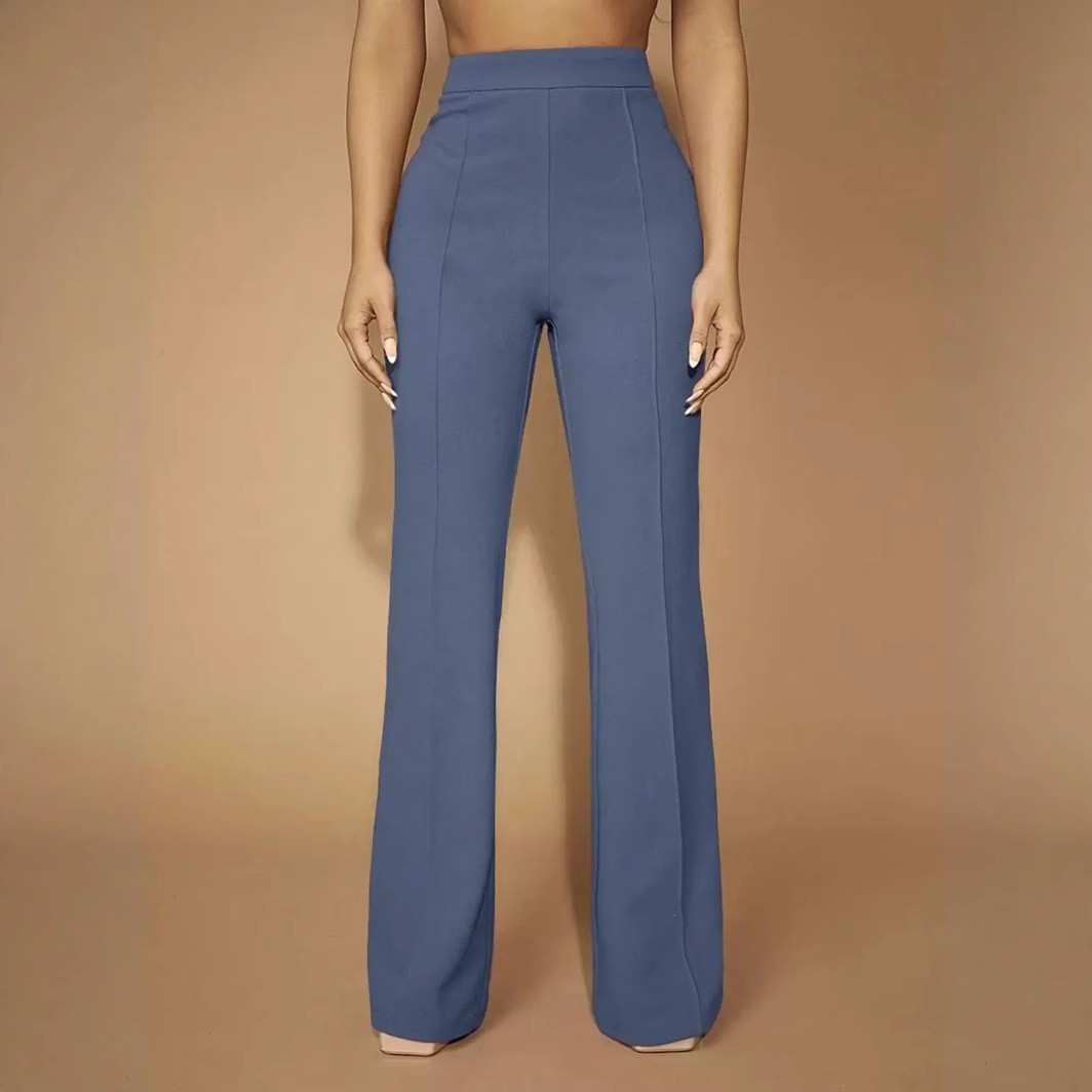 Summer Women's Pants High Wais - огляд і ціна Dress Pant Flat Front