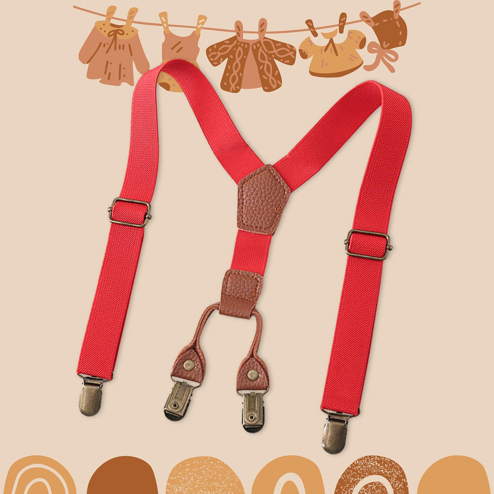 Kids Suspenders Adjustable Str - огляд і ціна Suspender Clip Formal