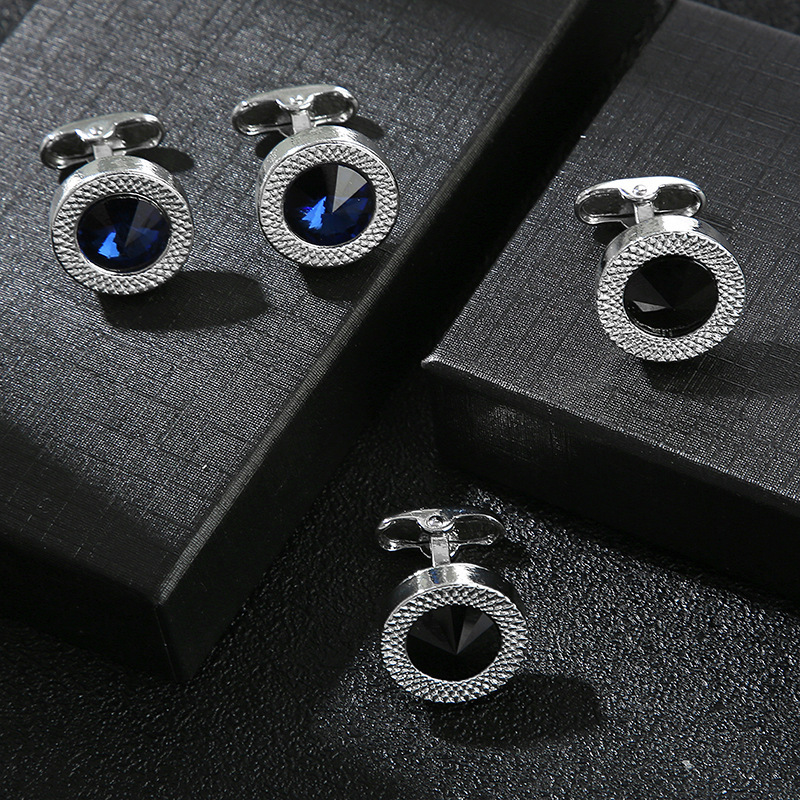 Hot Sale Cufflinks For Men Blu - огляд і ціна Dress Shirt French Cuff