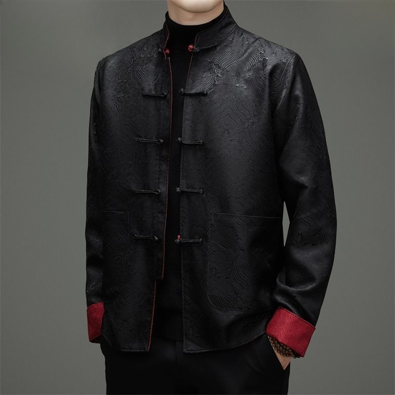 Tang-style Men Long-sleeved Do - огляд і ціна Men'S Style Formal Wear
