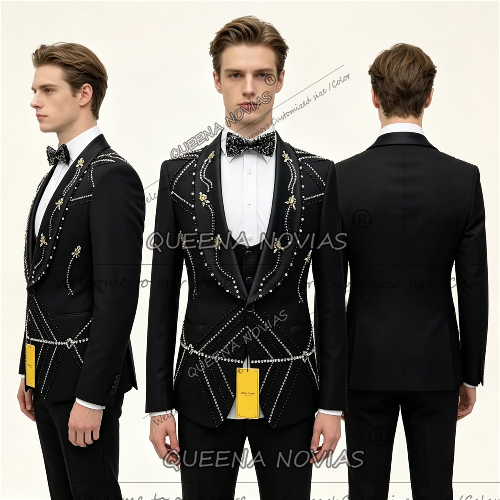 Unique Design Suit Men Slim Fi - огляд і ціна Unique Men'S Formal Wear