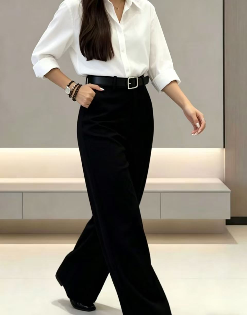 High Rise Front Dart Pleated P - огляд і ціна Dress Pant Flat Front