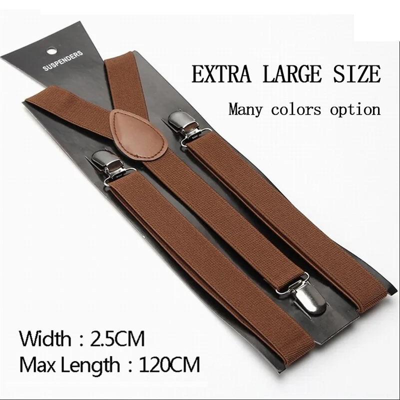 Unisex 2.5cm Suspenders 37 Col - огляд і ціна Suspender Clip Formal