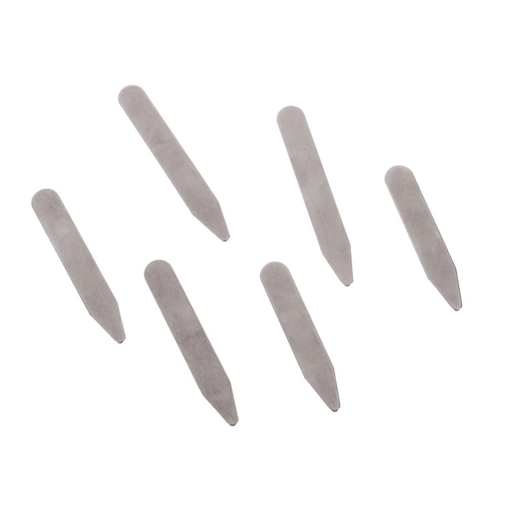 6Pcs Durable Stainless Steel C - огляд і ціна Collar Stay Metal