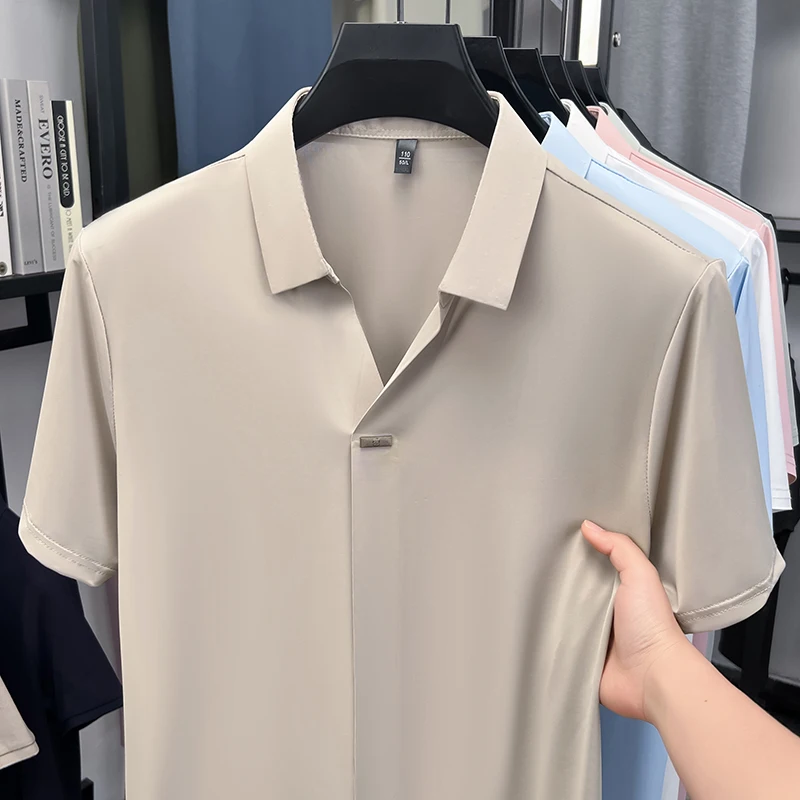 Office formal short sleeve shi - огляд і ціна Men'S Polo Formal Wear