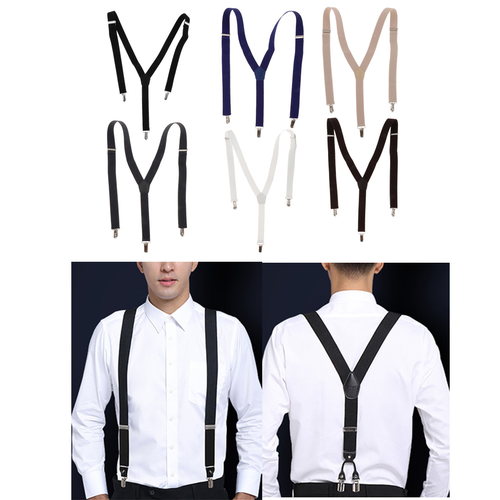 Men’s Suspenders Suit Formal E - огляд і ціна Suspender Clip Formal