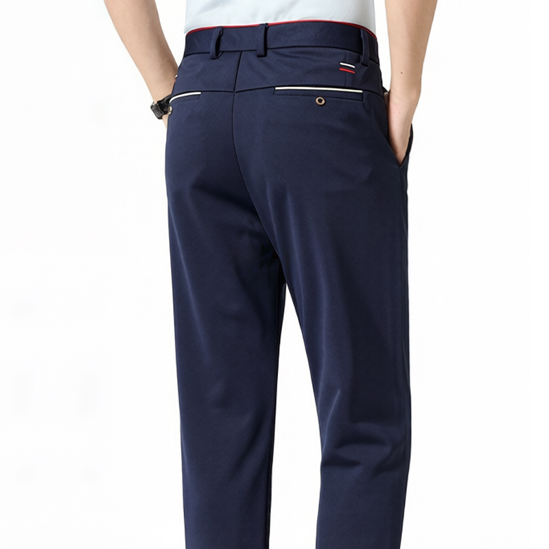 Men Trousers Summer Casual Gol - огляд і ціна Dress Pant Flat Front