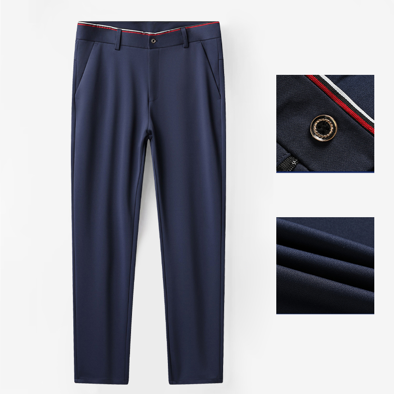 Men Trousers Summer Casual Gol - огляд і ціна Dress Pant Flat Front