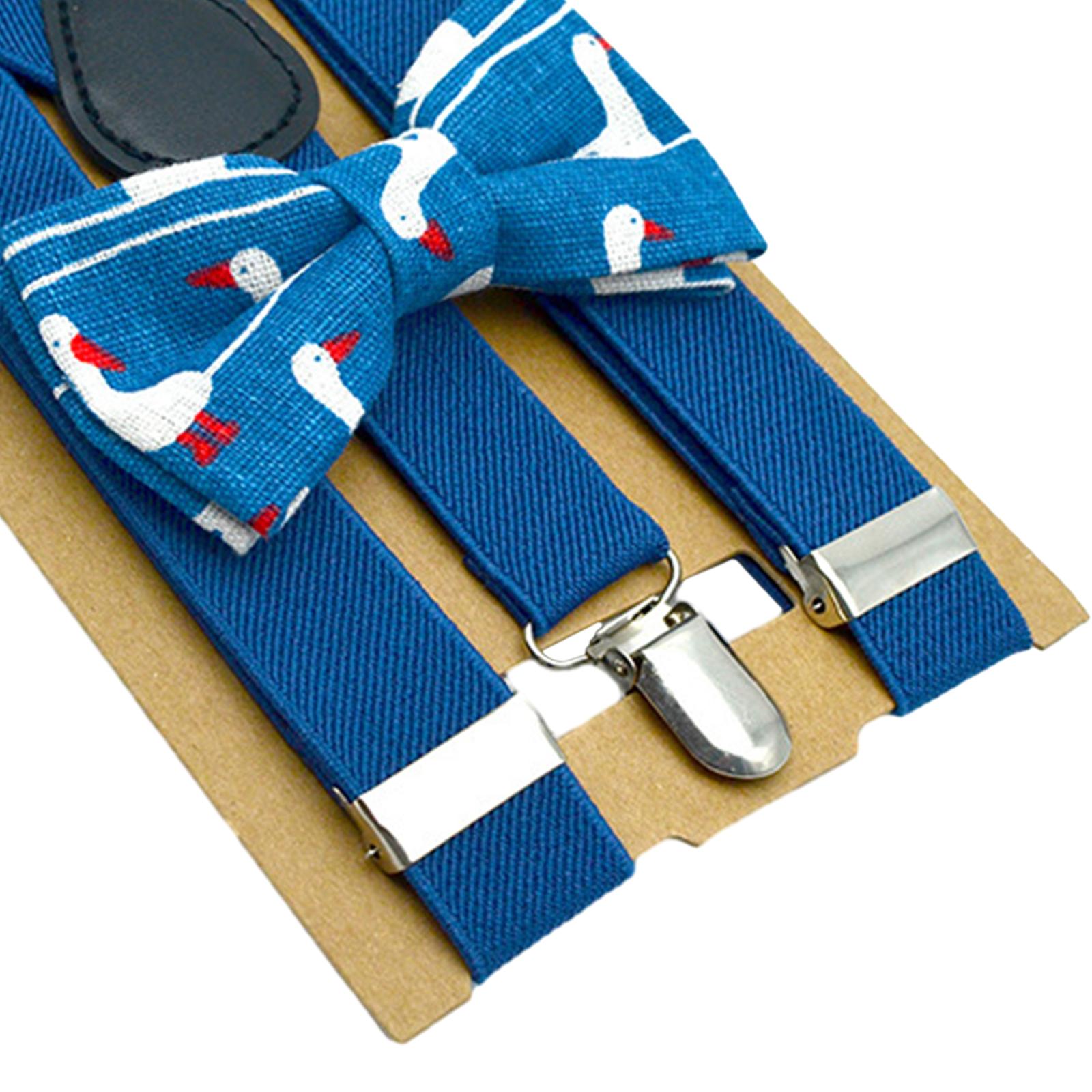 Kids Suspenders Bow Tie Set wi - огляд і ціна Suspender Clip Formal