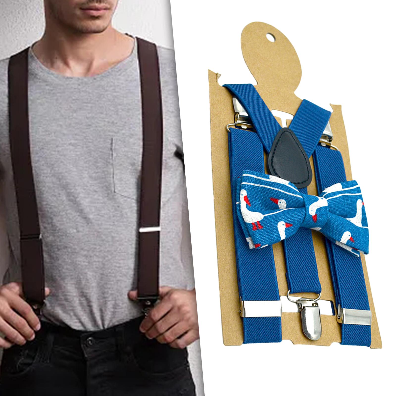 Kids Suspenders Bow Tie Set wi - огляд і ціна Suspender Clip Formal