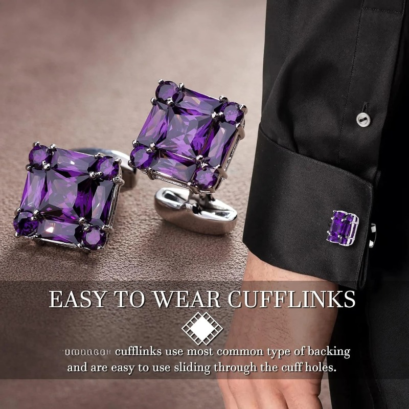 Retro Men's French Suit Cuffli - огляд і ціна Dress Shirt French Cuff